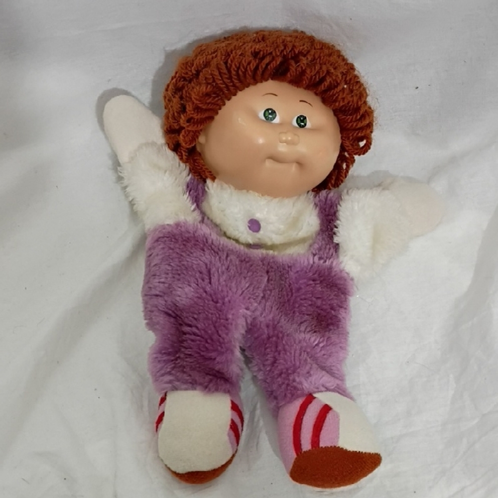 Vintage CABBAGE PATCH DOLL FULL BODY HAND PUPPET Plush Soft Body, Solid Face